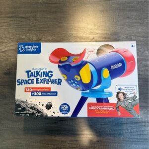 Educational Insights GeoSafari Jr. Talking Space Explorer - Blue and Red